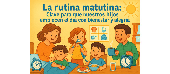 La Rutina Matutina: Clave para que Nuestros Hijos Empiecen el Día con Bienestar y Alegría